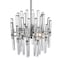 Cwi Lighting Miroir 6 Light Mini Chandelier With Polished Nickel Finish 1137P10-3-613 - alternate 5